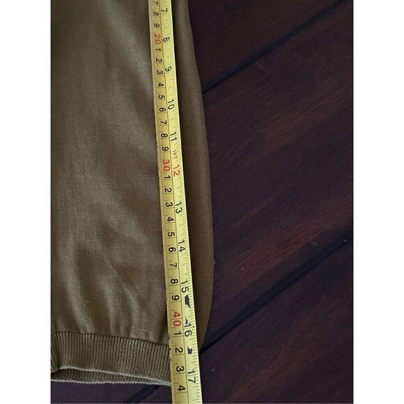 COS Women's Knitted Long Sleeve Green Mini Sweater Dress Size XS - Picture 8 of 9